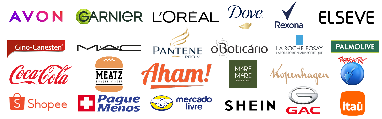 Marcas que me contrataram